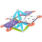 Set de constructie magnetic CLASSIC TRENDY 48 piese Supermag — изображение 3