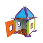 Set de constructie magnetic HOUSE 83 piese Supermag - imagine 2