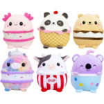 Jucarie de plus 20 cm Bubble Food Animals in asort. Kawaii Kuties Whitehouse Leisure International