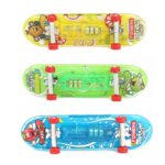 Mini skateboard de deget cu lumina Toi Toys - imagine 2