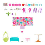 Casuta de vacanta cu 30 de accesorii Barbie MATTEL - imagine 4