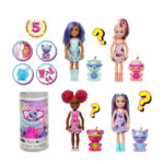 Papusa Surpriza Pop Reveal Chelsea Bubble Tee Mix Barbie MATTEL - imagine 2