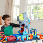 Set de joc Spalatoria auto Ultra Shark cu masina Color Reveal Hot Wheels MATTEL — изображение 5