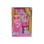 Papusa Steffi cu Evi Princess 29 cm, 12 cm Simba