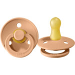 Suzeta din latex Bibs Colour 6-18 luni Peach Bibs