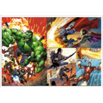 Puzzle 4x250 el. Heroic days / Disney Marvel The Avengers Trefl - imagine 2
