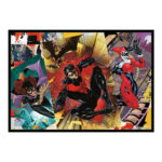 Puzzle 4x250 el. Batman in action / Warner Batman Trefl — изображение 3