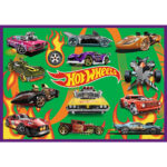 Puzzle 4x250 el. Racing cars / Mattel Hot Wheels Trefl - imagine 2