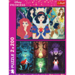 Puzzle 4x250 el. Enchanting princesses / Disney Princess Trefl — изображение 2