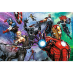 Puzzle 160 el Always ready heroes / Disney Marvel The Avengers Trefl - imagine 2