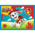 Puzzle 4in1 Running Pupies / Viacom PAW Patrol Trefl — изображение 3