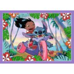 Puzzle 4in1 Lilo and Stitch's crazy day / Disney Lilo and Stitch Trefl — изображение 3
