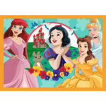 Puzzle 4in1 Fairy tale stories / Disney Princess Trefl - imagine 3