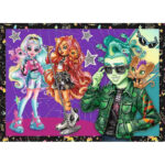 Puzzle 4in1 An electrifying day at Monster High / Mattel, Monster High Trefl — изображение 2