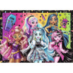 Puzzle 4in1 An electrifying day at Monster High / Mattel, Monster High Trefl — изображение 3