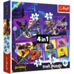 Puzzle 4in1 Meet Batwheels / Warner Batwheels Trefl