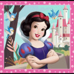 Puzzle 3in1 Beautiful flowers / Disney Princess Trefl — изображение 2