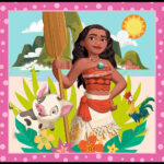 Puzzle 3in1 Beautiful flowers / Disney Princess Trefl — изображение 4