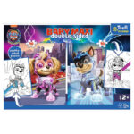 Puzzle+Carte de colarat. Baby Maxi 2x10. Paw Patrol,Trefl - imagine 2