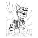 Puzzle+Carte de colarat. Baby Maxi 2x10. Paw Patrol,Trefl - imagine 5