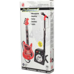 Chitara si Difuzor cu Microfon pentru Copii Rosu Jr. Sound REIG - imagine 6