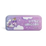 Cutie din metal cu 3 compartimente cu machiaj si accesorii pentru fetite Little Unicorn MARTINELIA — изображение 3