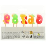 Set Lumanari Tort Cifre 0-9 Folat - imagine 3