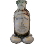 Balon Folie Sticla 58x95cm cu baza Folat