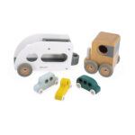 Transportor auto cu 3 masini Janod - imagine 2