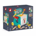 Antepremergator din lemn Robot Brico Kids, cu accesorii Janod