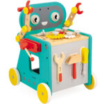 Antepremergator din lemn Robot Brico Kids, cu accesorii Janod — изображение 2