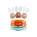 Piramida din lemn Iepure Roly-Poly Janod — изображение 3