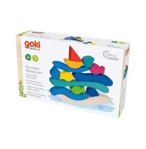 Jucarie lemn - stivuire, Lumea apei GOKI