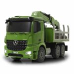 Camion cu telecomanda Mercedes-Benz Arocs transportor de cherestea, 1:20 JAMARA