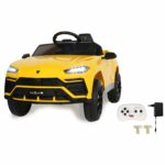 Masina plimbat Lamborghini Urus galben 2,4GHz 12V JAMARA