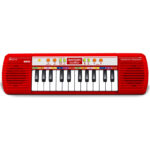 Tastatura pentru copii cu 24 clape rosu BONTEMPI