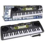 Tastatura digitala 49 clape cu microfon BONTEMPI