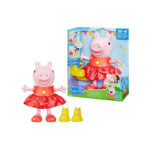 Jucarie interactiva cu accesori Peppas muddy puddles party 30cm Peppa Pig HASBRO