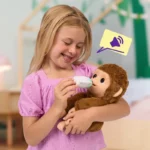 Jucarie interactiva Maimuta MY BABY Monkey Little Live Pets Moose — изображение 4