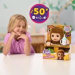 Jucarie interactiva Maimuta MY BABY Monkey Little Live Pets Moose — изображение 5