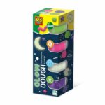 Plastilina colorata vegana Glow 4 x 90gr SES