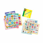 Joc bingo de copii cu stickere set de calatorie SES - imagine 2