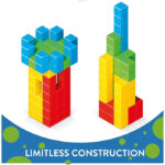 Constructor Magicube FColor Recycled Crystal 64 buc GEOMAG — изображение 2