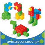 Constructor Magicube FColor Recycled Crystal 64 buc GEOMAG — изображение 3