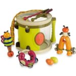Jucarie muzicala - PARUM PUM PUM, DRUM (7 instrumente, intr-un tambur) BATTAT