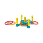 Set de joaca - aruncare inel: RING CATCHER (5 inele,suport) BATTAT