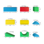 Cuburi din lemn -100 piece Melissa and Doug - imagine 2