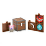 Set figurine Cavers Loot Chest Minecraft The Noble Collection