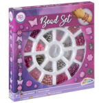 Set margele XO in cutie, nuante roz 26 x 26 cm GRAFIX