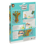 Set de creatie Pictura pe numere/panza Girafa GRAFIX — изображение 2